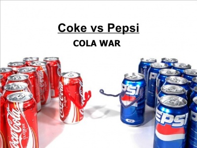 Газированная война Pepsi и Coca-Cola